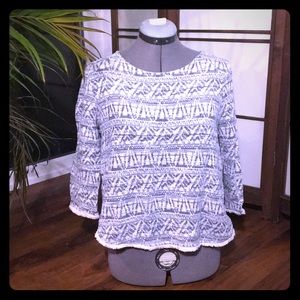 Bohemian Quarter-Sleeved Top